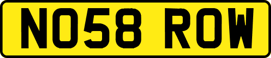 NO58ROW