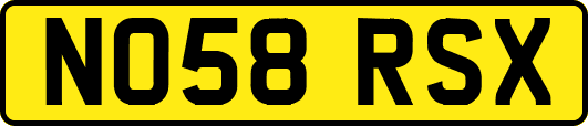 NO58RSX