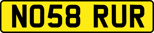 NO58RUR
