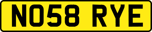 NO58RYE