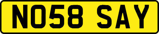 NO58SAY