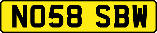 NO58SBW