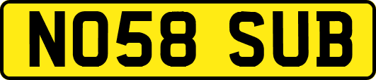 NO58SUB
