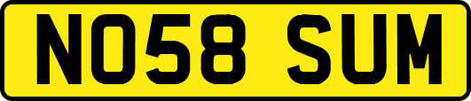 NO58SUM