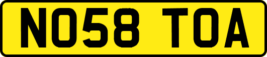 NO58TOA