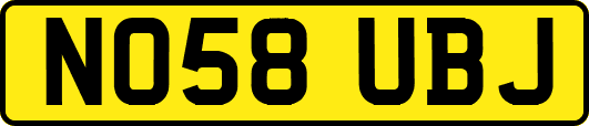 NO58UBJ