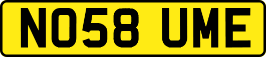 NO58UME