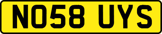 NO58UYS