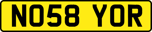 NO58YOR