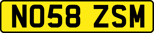 NO58ZSM