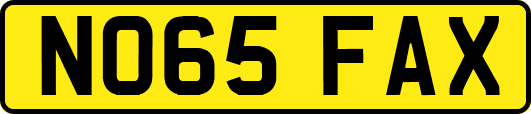 NO65FAX