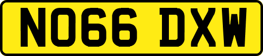 NO66DXW
