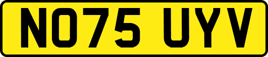NO75UYV