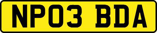 NP03BDA