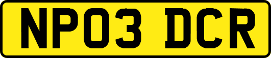 NP03DCR