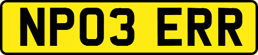NP03ERR