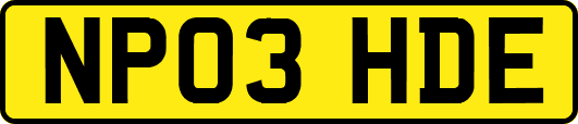 NP03HDE