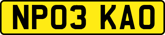 NP03KAO