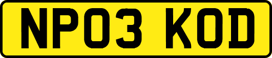 NP03KOD