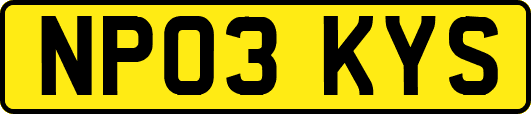 NP03KYS