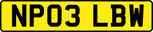 NP03LBW