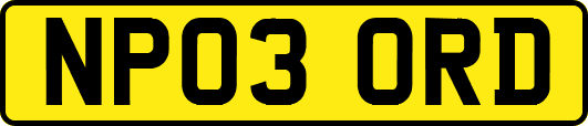 NP03ORD