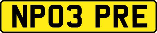 NP03PRE