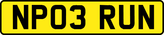 NP03RUN