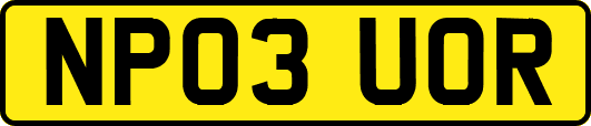 NP03UOR