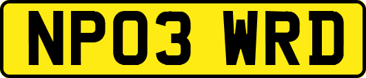 NP03WRD
