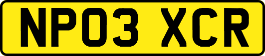 NP03XCR