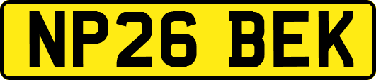 NP26BEK