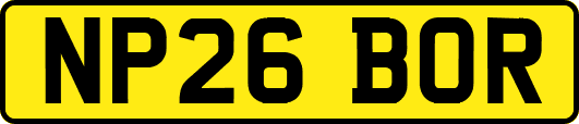 NP26BOR