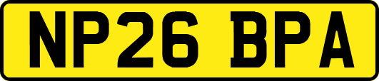 NP26BPA