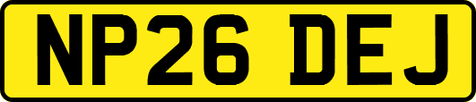 NP26DEJ