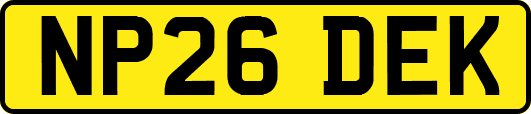 NP26DEK