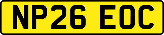 NP26EOC