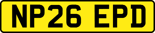 NP26EPD