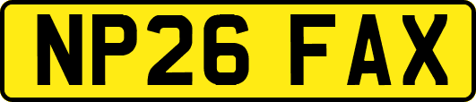 NP26FAX