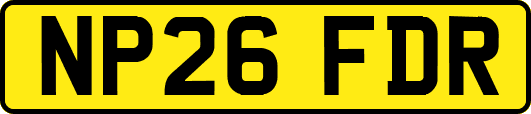 NP26FDR