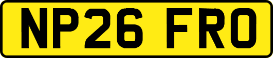 NP26FRO