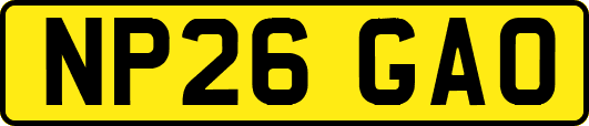NP26GAO