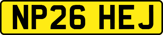 NP26HEJ