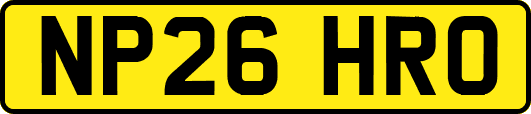 NP26HRO