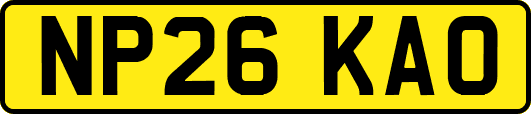NP26KAO