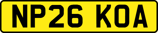 NP26KOA