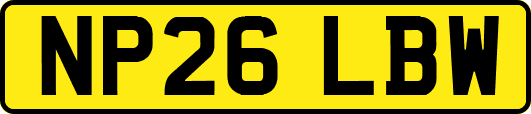 NP26LBW