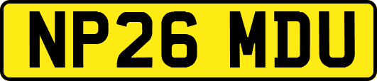 NP26MDU