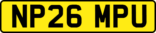NP26MPU