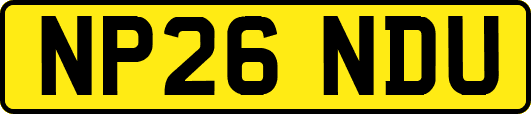 NP26NDU